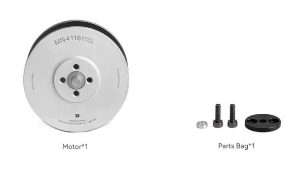 T-Motor MN4116 Navigator Type UAV Multi-Motor KV450 Packing List