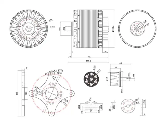 T-MOTOR AT1050 150CC (7)